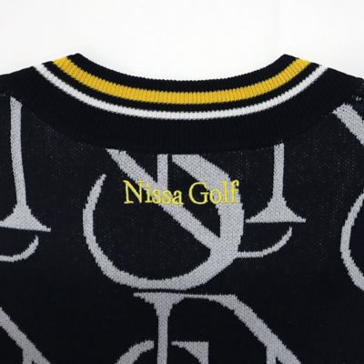【林菜乃子プロ着用】【レディース】モノグラムニットベスト（２３１３２５５２）