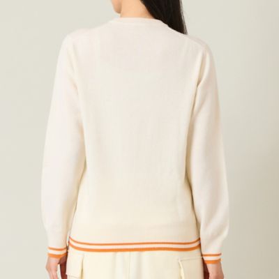 レディース】ベーシックカラーカシミヤニットセーター