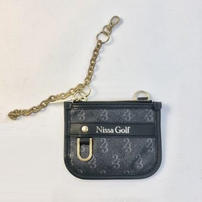 Nissa Golf (Women/Men)/ニッサゴルフ モノグラムPVCケース(23144502) 30ブラック スポーツウェア【三越伊勢丹/公式】