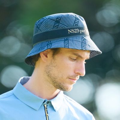 米沢織ジャカードハット（23151603） | Nissa Golf (Women/Men