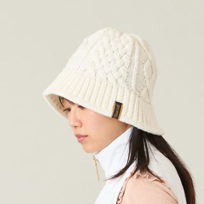 Nissa Golf (Women/Men)/ニッサゴルフ チューリップニットハット(23155501) 05ホワイト スポーツウェア【三越伊勢丹/公式】
