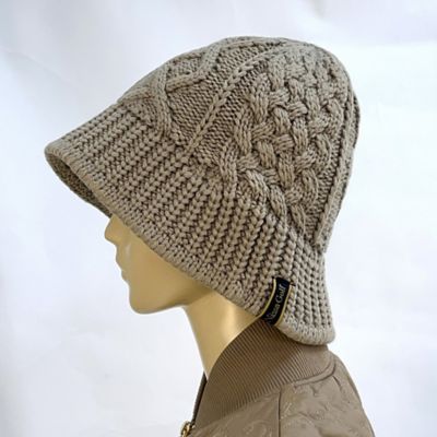 Nissa Golf (Women/Men)/ニッサゴルフ チューリップニットハット(23155501) 10ベージュ スポーツウェア【三越伊勢丹/公式】