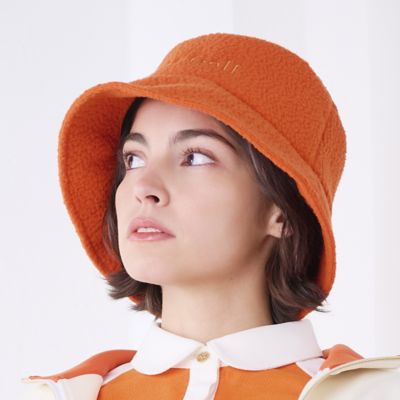 Nissa Golf (Women/Men)/ニッサゴルフ ボアフリースハット(23156503) 45オレンジ スポーツウェア【三越伊勢丹/公式】