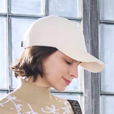 Nissa Golf (Women/Men)/ニッサゴルフ ボアフリースキャップ(23156504) 05ホワイト ゴルフ用品【三越伊勢丹/公式】