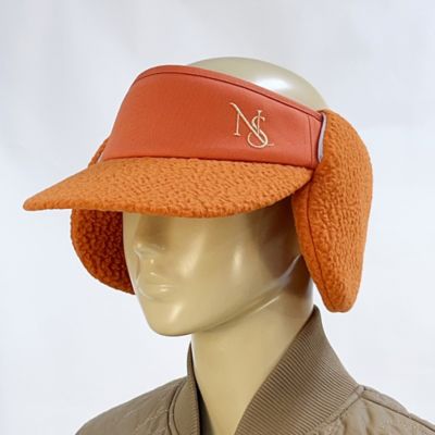 Nissa Golf (Women/Men)/ニッサゴルフ イヤーマフ付きボアフリースバイザー(23156505) 45オレンジ スポーツウェア【三越伊勢丹/公式】