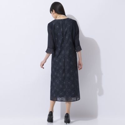オパール顔料プリント　ワンピース［セットアップ可］（５００１２４４１）