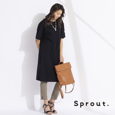 ｓｐｒｏｕｔ 尾州素材 コットンジャージワンピース ５００１３２５１ 三越伊勢丹オンラインストア 公式