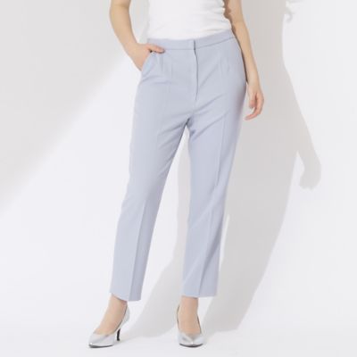 ダブルクロス センタープレスプリーツ加工パンツ