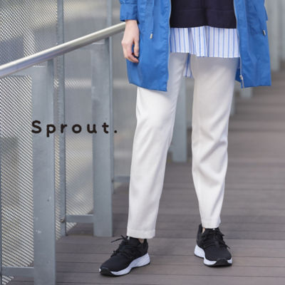 ＜Liliane Burty (Women/大きいサイズ)＞【Ｓｐｒｏｕｔ．】リヨセル混きれいめデニム（５００５２４５１）