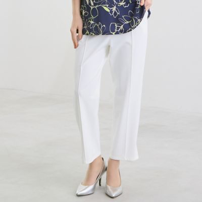 ＜Liliane Burty (Women/大きいサイズ)＞【Ｌ～４Ｌ】接触冷感　裾レース配色パンツ（５００５２６０１）