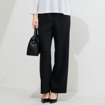 ＜Liliane Burty (Women/大きいサイズ)＞【Ｌ～４Ｌ／セットアップ対応】スラブオックスパンツ（５００５２６０２）