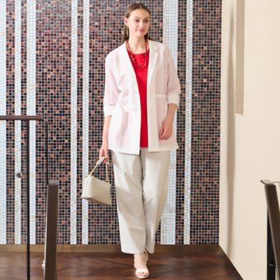 【セットアップ対応】ピンヘッド　ウォッシャブルストレートパンツ（５００５３５０３）