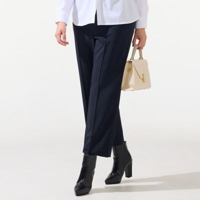 13～25号／セットアップ対応】ストライプセンタープレスパンツ