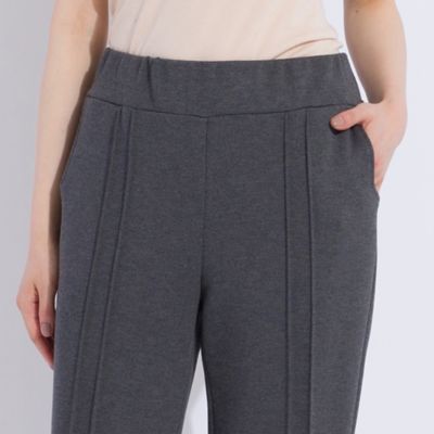 クロスウォームポンチ ピンタックフルレングスパンツ［同素材アイテム