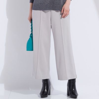 リリアンビューティ（Liliane Burty）/クロスウォームポンチ　ピンタッククロップドパンツ［同素材アイテム有］ 110225005640210001?$VS_1500$