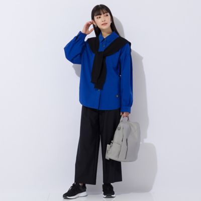 【Ｓｐｒｏｕｔ．】トリコット素材　ワイドクロップドパンツ［同素材アイテム有］（５００５６４５１）