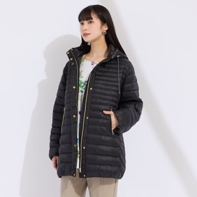 L～4L】ナイロンタフタダウンコート（50071601） | Liliane