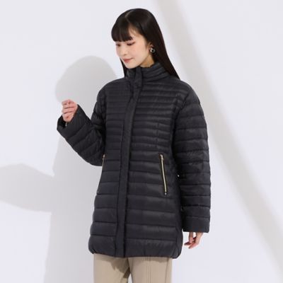 L～4L】ナイロンタフタダウンコート（50071601） | Liliane