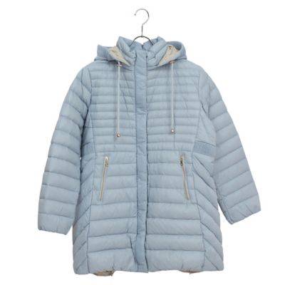 【NEW】リリアンビューティ（Liliane Burty）/【L〜4L】ナイロンタフタダウンコート L～4L】ナイロンタフタダウンコート（50071601） | Liliane