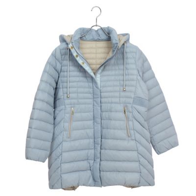 L～4L】ナイロンタフタダウンコート（50071601） | Liliane