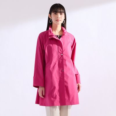 M～4L】スタンドカラードライワッシャーコート（50072602