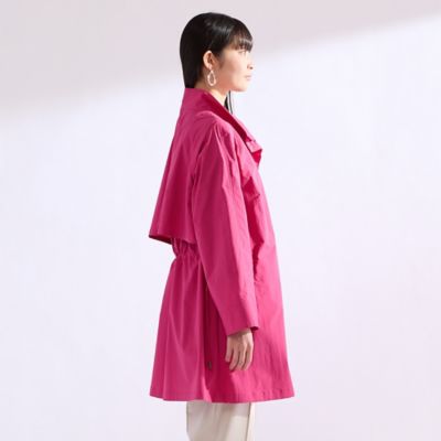 M～4L】スタンドカラードライワッシャーコート（50072602