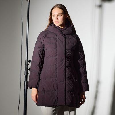 ヴィクトリアダウン使用 フード付きダウンコート（50076511