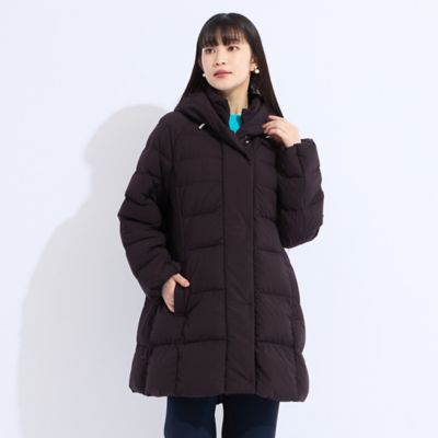 ヴィクトリアダウン使用 フード付きダウンコート（50076511