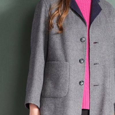 スーパー100 リバーシブルチェスターコート