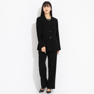 【セットアップ対応】デニット　ノーカラージャケット（５０１０１５４２）