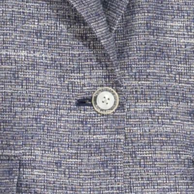 【セットアップ対応】ラメツイード　二枚衿ジャケット（５０１０１５４３）
