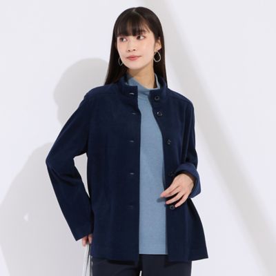 M～4L】吸湿発熱スタンドカラーコート（50101611