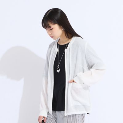 【Ｓｐｒｏｕｔ．】ウォッシャブルシアーストレッチジャケット（５０１０４５５１）