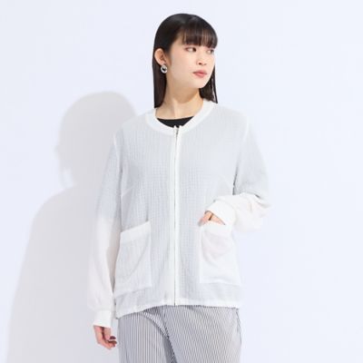 【Ｓｐｒｏｕｔ．】ウォッシャブルシアーストレッチジャケット（５０１０４５５１）