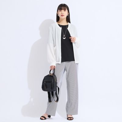 【Ｓｐｒｏｕｔ．】ウォッシャブルシアーストレッチジャケット（５０１０４５５１）
