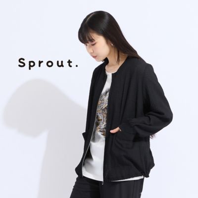 【Ｓｐｒｏｕｔ．】ウォッシャブルシアーストレッチジャケット（５０１０４５５１）