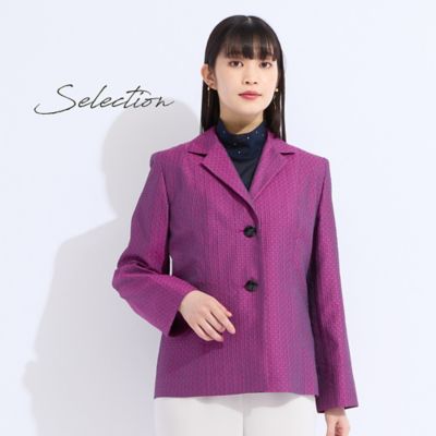 ウーステッドウールツイル 紺ブレ ジャケット