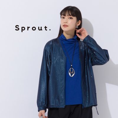 【Ｓｐｒｏｕｔ．】ウォータードロッププリント　ライトジャケット（５０１０６４５３）