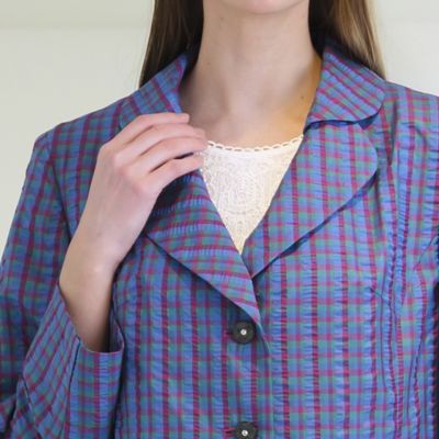ドライタッチスムース　刺繍カットソー（５０１２２３４１）