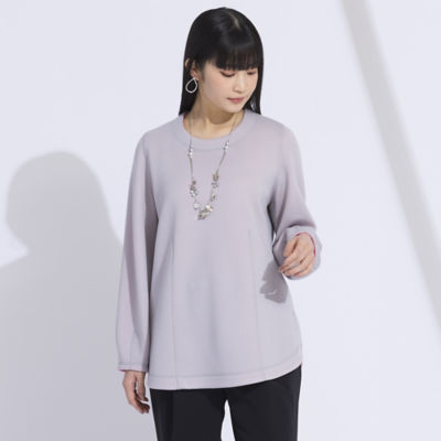 ＜Liliane Burty (Women/大きいサイズ)＞リバージャージ　プルオーバーＴシャツ［アンサンブル可］（５０１２２４０１）