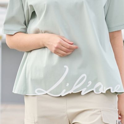 【Ｓｐｒｏｕｔ．】綿ポリエステル　裾ロゴプリントＴシャツ（５０１２２５７１）