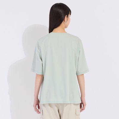 【Ｓｐｒｏｕｔ．】綿ポリエステル　裾ロゴプリントＴシャツ（５０１２２５７１）