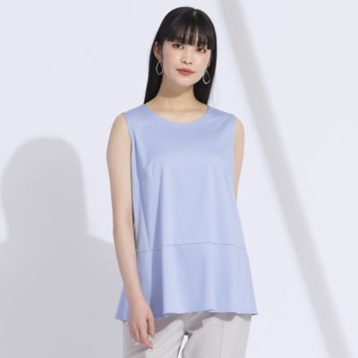 シルケットスムース　タンクトップＴシャツ（５０１２３４１２）
