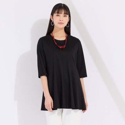 独特の素材 シルケットスムース プルオーバーTシャツ（50123502 トップス