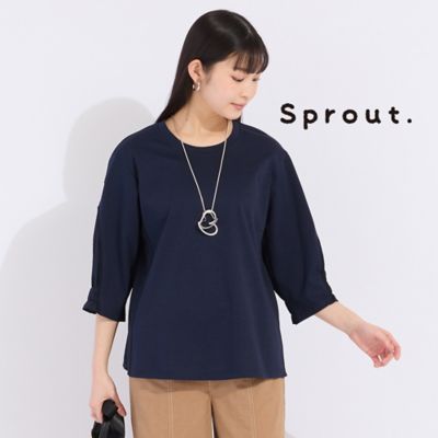【Ｓｐｒｏｕｔ．】配色使いプルオーバーＴシャツ（５０１２３５５１）