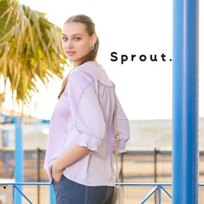 【Ｓｐｒｏｕｔ．】配色使いプルオーバーＴシャツ（５０１２３５５１）