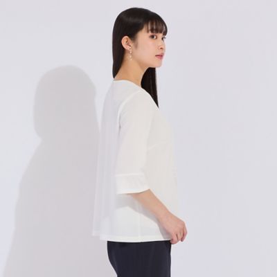 【Ｓｅｌｅｃｔｉｏｎ】スパンコールビーズ　刺繍Ｔシャツ（５０１２３５６１）