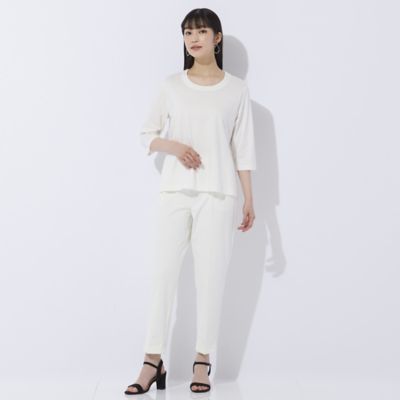 【Ｓｐｒｏｕｔ．】バイオシルケットスムース　ロゴ刺繍Ｔシャツ（５０１２５４５２）