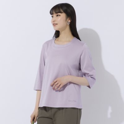 【Ｓｐｒｏｕｔ．】バイオシルケットスムース　ロゴ刺繍Ｔシャツ（５０１２５４５２）