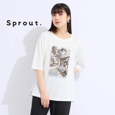 サプール　牛乳石鹸　GAMOYON ART LABO Tシャツ　Lサイズフーディ M～4L】ウォッシャブル顔料プリントTシャツ